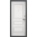 Дверь металлическая Дельта - 100, DL-2 Черный шелк / D25 КТ Белый