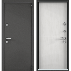 Дверь металлическая Снегирь Арктик MP, Колоре гриджио / SA-L6 Бетон известковый с Терморазрывом