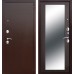 Дверь металлическая Царское MAXI Антик медь / Венге Зеркало