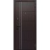 Дверь металлическая 7,5 см Вертикаль Венге классик / Эмалит белый