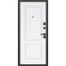 Дверь металлическая 7,5 см ПОРТУ Эмаль серая / Эмаль белая