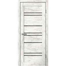 Дверное полотно La Stella 294 B2 Ель альпийская Lacobel чёрное