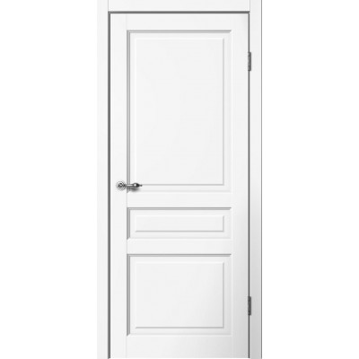 Дверное полотно Classic C03 Эмалит белый Глухое