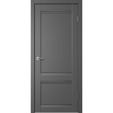 Дверное полотно Classic C01 Эмалит графит Глухое