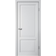 Дверное полотно Classic C02 Эмалит серебристый Глухое