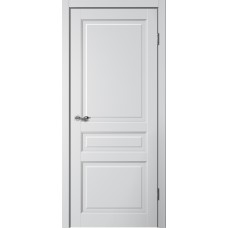 Дверное полотно Classic C03 Эмалит серебристый Глухое