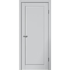 Дверное полотно Classic C06 Эмалит серебристый Глухое