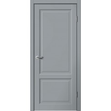 Дверное полотно Classic C02 Эмалит серый Глухое