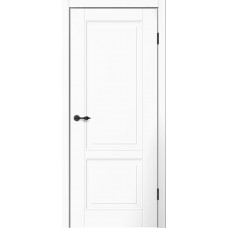Дверное полотно Elegans 02 ЭМАЛЬ белая Глухое