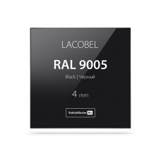 Стекло Lacobel Чёрное 4мм для межкомнатной двери La Stella 282 600мм (0,396*0,027)